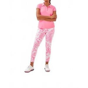 NEW LILLY PULITZER corso pant glisten in the sun in rousseau pink